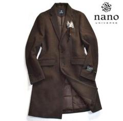 2025年最新】nano universe メンズ チェスターコートの人気