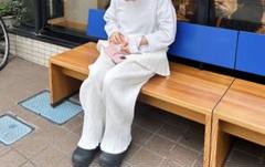 roku プリーツモチーフビブ&パンツ　セット UNITED ARROWS LTD. OUTLET｜<6(ROKU)>プリーツ モチーフ ビブ