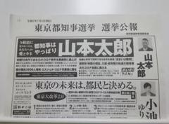 東京都都知事選挙 選挙公報