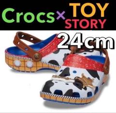 【新品未開封/完売品】レア!クロックス×トイストーリー ウッディ 23〜23.5 新品未開封/完売品】レア!クロックス×トイストーリー ウッディ