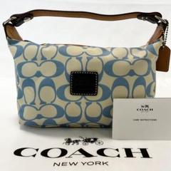 COACH コーチ シグネチャー ソーホーワンショルダーハンドバッグ 美品 美品 COACH コーチ ワンショルダーバッグ SOHO ソーホー