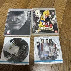 PS3 ゲームセット メタルギアソリッド4 ドラゴンボールZ バーストリミット