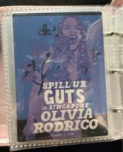 Olivia Rodrigo guts 巡回公演 シンガポール トレカ Olivia Rodrigo guts 巡回公演 シンガポール トレカ