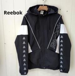 Reebok リーボック ナイロンジャケット ブラック メンズ ジャージ