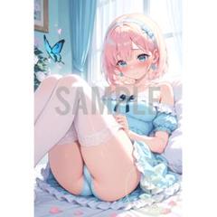 A4 猫耳 女の子 ネコミミ ランジェリー セクシー キュート ヨ5071717