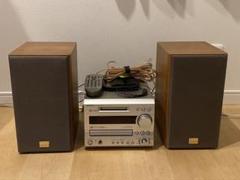ONKYO CR-U5 CDミニコンポ　リモコン付き【ジャンク品 】 ジャンク】ONKYO CR-U5 CDコンポ Bluetooth対応リモコン付