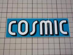 COSMIC ステッカー 119×36mm 当時物