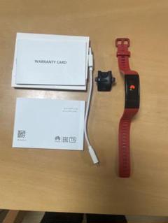 ｟値下げ｠HUAWEI Band 4 Pro-3AC レッド 本体