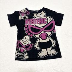 ヒスミニ　半袖Tシャツ　100 ブラック