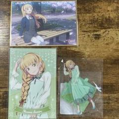 平安名すみれ サイン入りミニブロマイド セガラッキーくじ Ｗ賞 平安名すみれ くじ引き堂 アクスタ ポストカード色紙 ラブライブ
