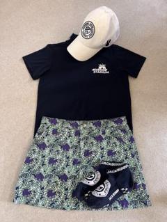 Jack Bunny モックネックシャツ スカート キャップ 4点セット XS Jack Bunny モックネックシャツ スカート キャップ 4点セット XS