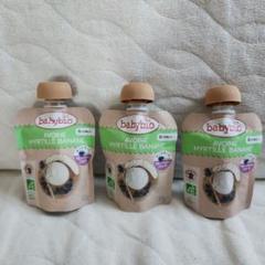 babybio ベビーオートミール　ブルーベリーバナナ　3個セット