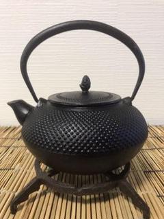 【新入荷!未使用、保存品】南部鉄瓶 南部銘 18形アラレ bull様売約済み!