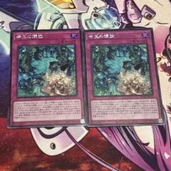 遊戯王　命王の螺旋　ドミナススパイラル　シークレット　2枚セット