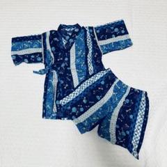甚平 110 男の子　とんぼ柄