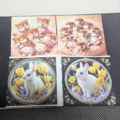 可愛い女の子パネル生地　うさぎパネル生地 少数限定パネル ⑥ うさちゃんパネル生地 うさぎちゃんパネル