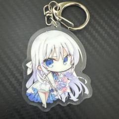 サマーポケッツ　サマポケ　5周年記念　SNS風 アクリルキーホルダー　鳴瀬しろは Summer Pockets REFLECTION BLUE SNSぽいアクリルキーホルダー