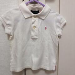 値下げ‼︎ ラルフローレン 白ポロシャツ 3T