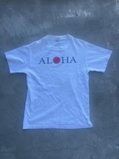 10s ALOHA日の丸 チャリティーTシャツ ハワイ vintageのサムネイル