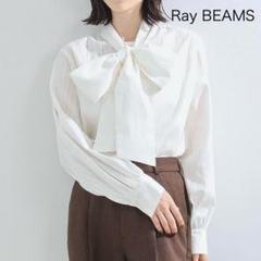 Ray BEAMS / ボウタイ 2Way ブラウス
