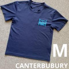 ラグビー カンタベリー 半袖Tシャツ ネイビー　M