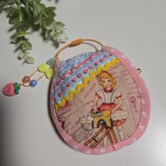 チアリーデイズ　可愛い 女の子キーポーチいちごチャーム付き