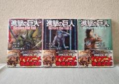 小説『進撃の巨人 Before the fall』 1-3巻セット