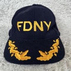 FDNY/刺繍キャップ/ニューヨーク市消防局/
