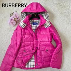 【限定セール】　BURBERRY ダウンジャケット バーバリー　ブルーレーベル バーバリー ブルーレーベル 中綿 ジャケット ダウン ロゴ ハート