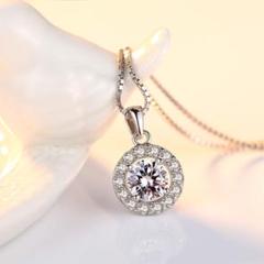 ★新品・未使用★CZCITY CN0037R スターリングシルバー ネックレス