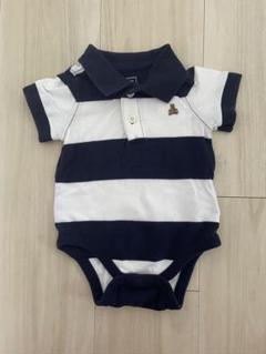 baby GAP ストライプロンパース 3-6ヶ月
