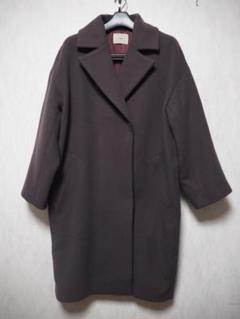 美品！IENA×MANTECO　オーバーサイズチェスターコート　パープル　36 IENA（イエナ）の「《追加》MANTECOオーバーチェスターコート
