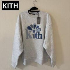 KITH ロゴ刺繍 ブラック スウェット KITH ロゴ刺繍 ブラック スウェット