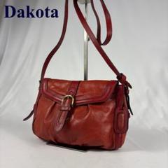 ダコタ Dakota　２way　斜めがけショルダーバッグ　レザー　赤茶のサムネイル