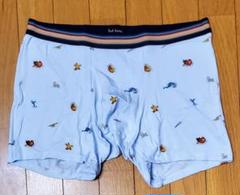 ポールスミス　新品　メンズ　ボクサーパンツ(ハイビスカス/ブルーXL)