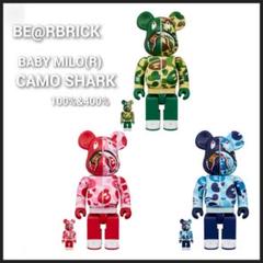BE@RBRICK BABY MILO(R) CAMO SHARK BAPEのサムネイル