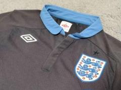 古着2011Umbroイングランド代表アウェイユニフォーム アンブロサッカー