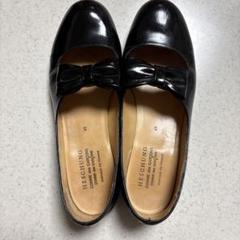 人気ショップ COMME HESCHUNGリボンローファー & GARCONS des 靴