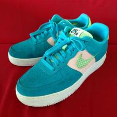 Nike Air Force 1 ターコイズ/ピンク