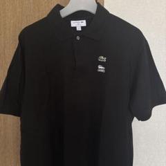 LACOSTE ポロシャツ 黒 サイズ4 ONE PIECE コラボ Mサイズ LACOSTE ポロシャツ 黒 サイズ4 ONE PIECE コラボ Mサイズ