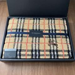 ✨️新品未使用✨️ バーバリー  バスタオル　セット ノバチェック　ロゴ刺繍　3枚 タグ付き未使用】バーバリー タオルハンカチ 3枚セット ノバ