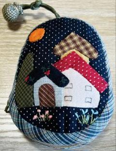 ★新作★ハウスキーケース　ハンドメイド　パッチワーク