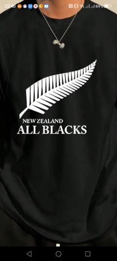 ニュージーランドオールブラックス タンクトップ Tシャツ4L