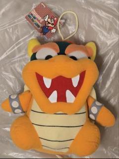 マリオ ワールド ぬいぐるみ ビックサイズシリーズ クッパ タグ付き マリオ ワールド ぬいぐるみ ビックサイズシリーズ クッパ タグ