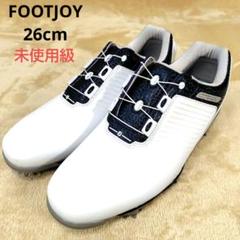 未使用級 FJ フットジョイ ゴルフシューズ ボア ドライジョイズ