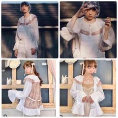 縷縷夢兎 rurumu: 22AW shirring short blouse
