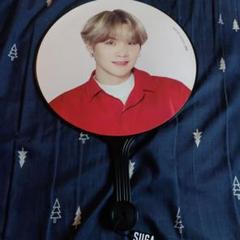 BTS 防弾少年団 うちわ アンカバ シュガ ユンギ 防弾少年団(BTS) - BTS SUGA ユンギ うちわの通販 by もさしょっ