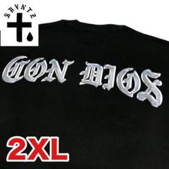 2XL Tシャツ srvntz クローム　ローライダー　西海岸　チカーノ　LAのサムネイル