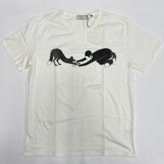 稀少 MAISON KITSUNE (メゾンキツネ) 半袖Tシャツ 白XL
