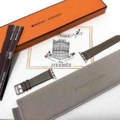 【新品】Apple Watch Hermès レザーバンド エトゥープ